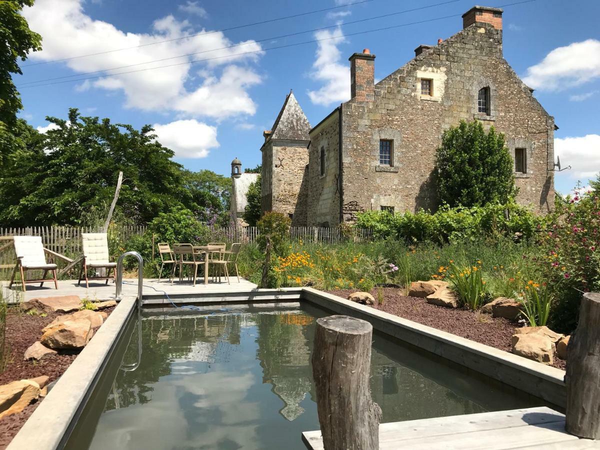 Manoir De Jouralem Bed & Breakfast Blaison Exterior photo